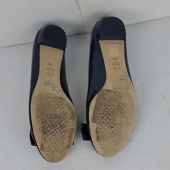 Tory Burch Maritime Patent leather Ballet Flat - Picture 13 of 14